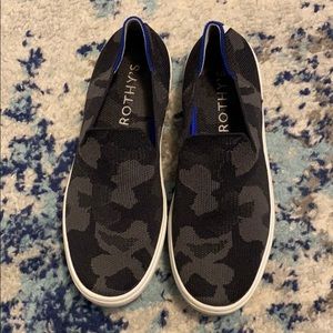 Rothy’s camo slip ons 6.5